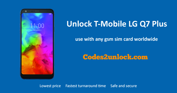 Lg Q7 Plus Unlock Code Free